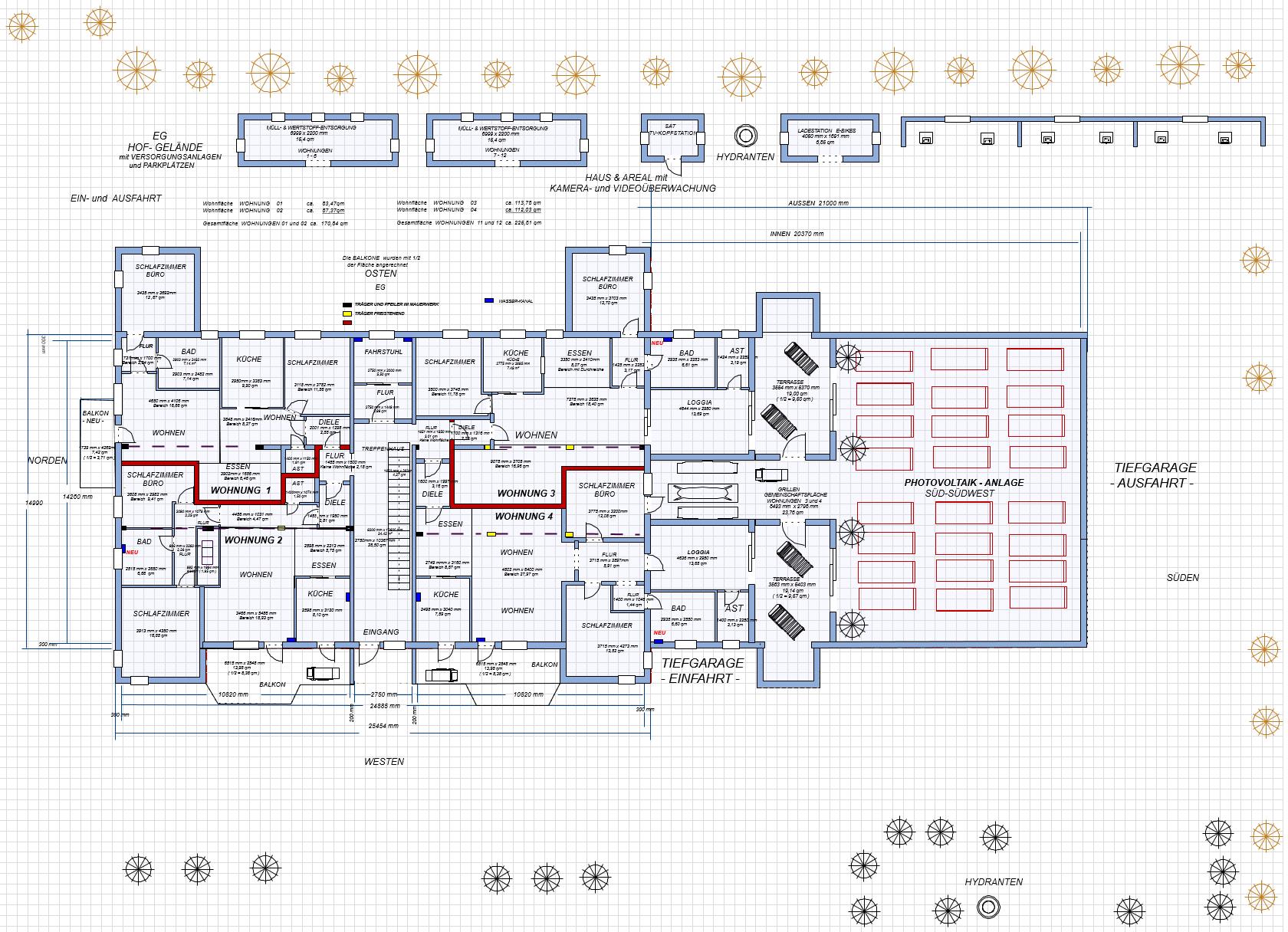 KME mit 12 ETW  EG 55 Möglichkeit 2 - 2024